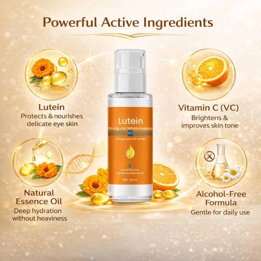Lutein Firming & Anti- Wrinkle 50ML (Pack of 2)