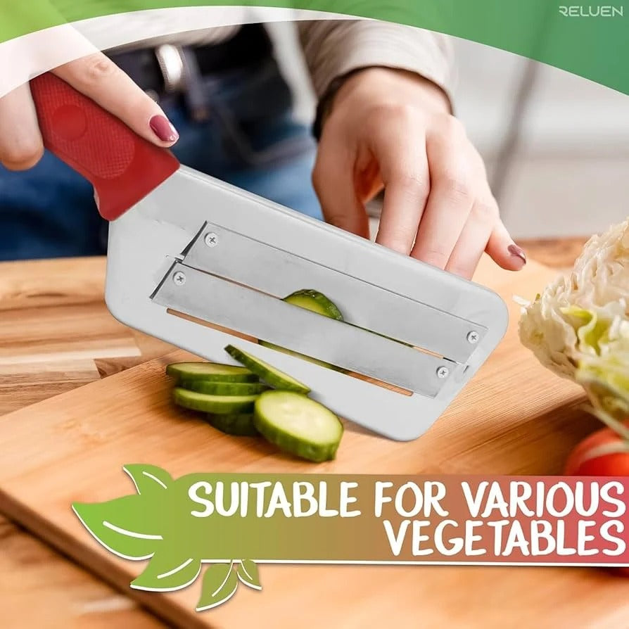 2-in-1 Vegetable Slicer & Peeler