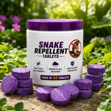 SnakeShield™ Premium Snake Repellent Tablets (Pack of 32)